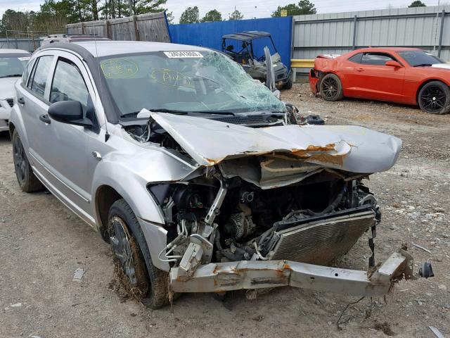 1B3HB48B07D115762 - 2007 DODGE CALIBER SX SILVER photo 1