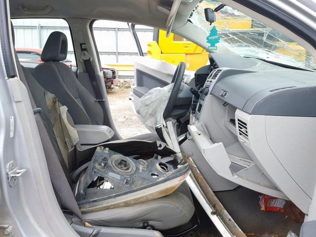 1B3HB48B07D115762 - 2007 DODGE CALIBER SX SILVER photo 5