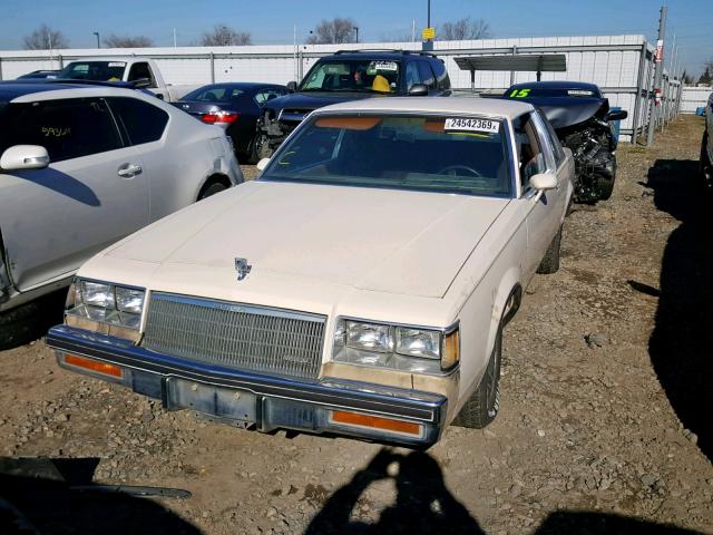 1G4AM47A5EH495993 - 1984 BUICK REGAL LIMI BEIGE photo 2