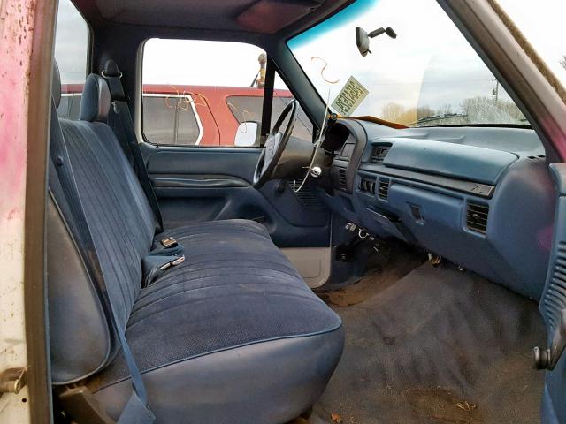 1FTHF25H3RLA74746 - 1994 FORD F250 WHITE photo 5