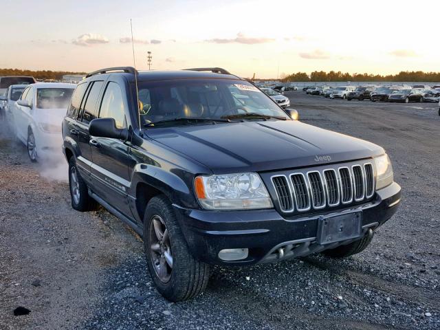 1J8GW68JX2C291243 - 2002 JEEP GRAND CHER GRAY photo 1