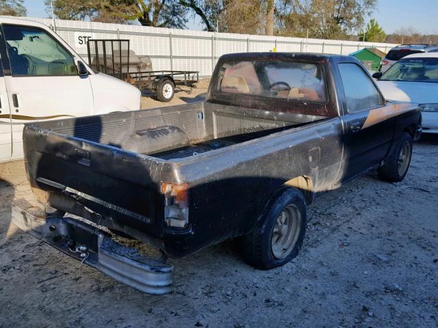 4TARN81A2PZ103470 - 1993 TOYOTA PICKUP 1/2 BLACK photo 4