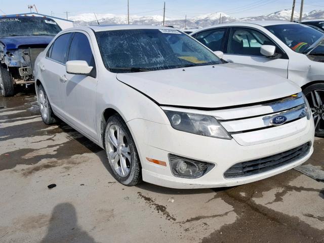 3FAHP0HA6CR416267 - 2012 FORD FUSION SE WHITE photo 1