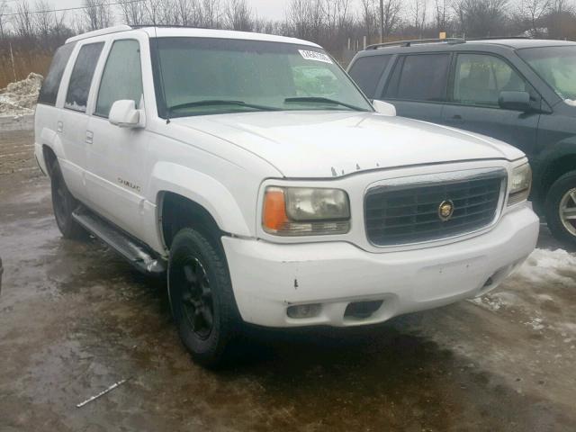 1GYEK13R8XR416538 - 1999 CADILLAC ESCALADE WHITE photo 1