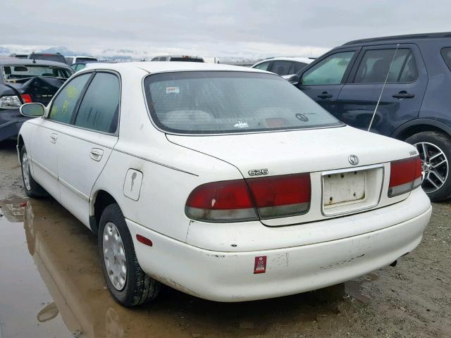 1YVGE22C6V5601727 - 1997 MAZDA 626 DX WHITE photo 3