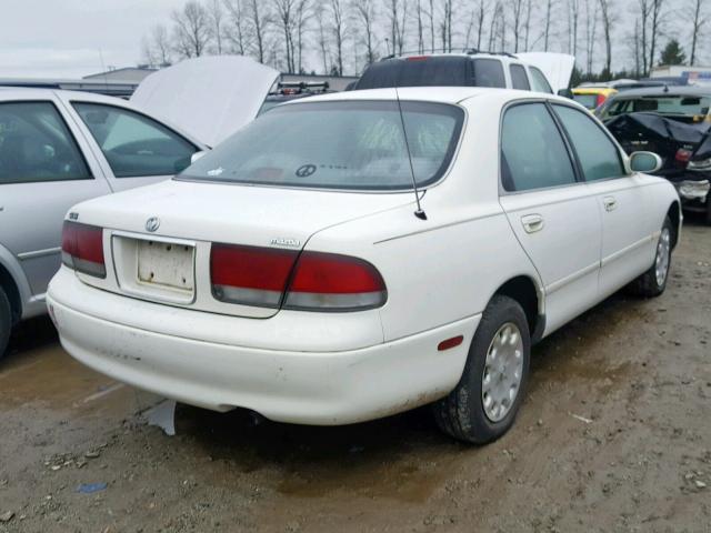 1YVGE22C6V5601727 - 1997 MAZDA 626 DX WHITE photo 4