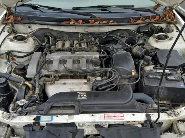 1YVGE22C6V5601727 - 1997 MAZDA 626 DX WHITE photo 7