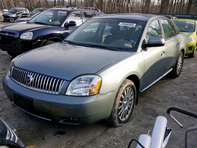 1MEHM43136G612596 - 2006 MERCURY MONTEGO PR GREEN photo 2