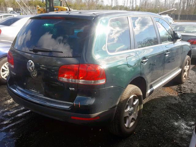 WVGZG77L06D031581 - 2006 VOLKSWAGEN TOUAREG 3. GREEN photo 4