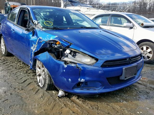 1C3CDFBA4DD339065 - 2013 DODGE DART SXT BLUE photo 9