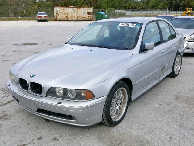 WBADT63422CH98206 - 2002 BMW 530 SILVER photo 2