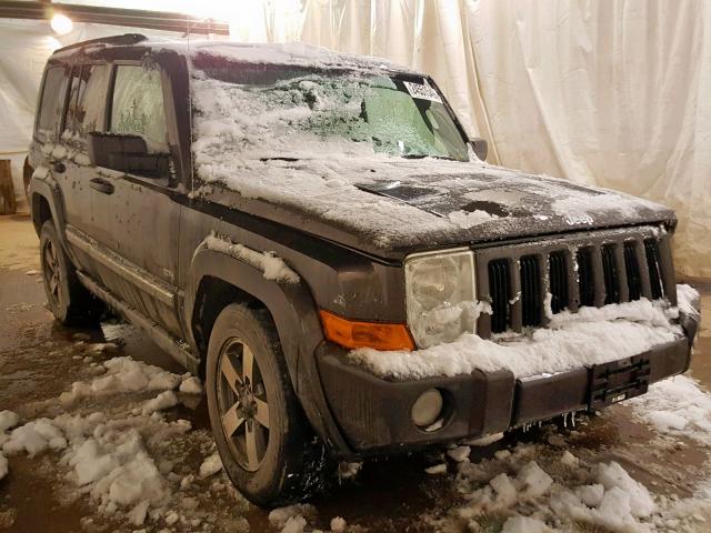 1J8HG48K96C363215 - 2006 JEEP COMMANDER GRAY photo 1