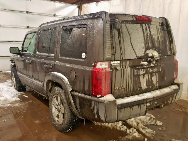1J8HG48K96C363215 - 2006 JEEP COMMANDER GRAY photo 3