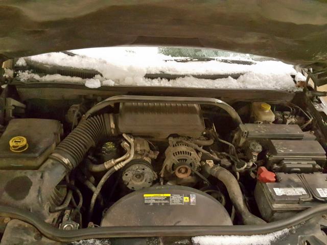 1J8HG48K96C363215 - 2006 JEEP COMMANDER GRAY photo 7