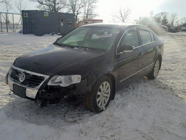 WVWJK73C48E159664 - 2008 VOLKSWAGEN PASSAT TUR BLACK photo 2