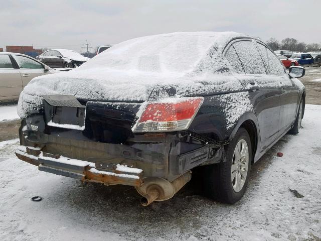 1HGCP26469A136172 - 2009 HONDA ACCORD LXP BLACK photo 4