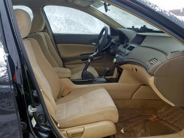 1HGCP26469A136172 - 2009 HONDA ACCORD LXP BLACK photo 5