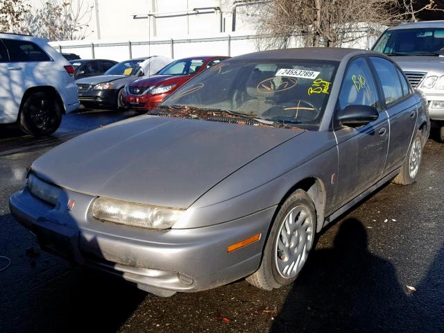 1G8ZK527XXZ205673 - 1999 SATURN SL2 SILVER photo 2