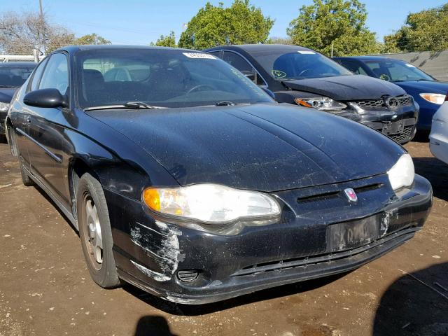 2G1WW12E749466004 - 2004 CHEVROLET MONTE CARL BLACK photo 1