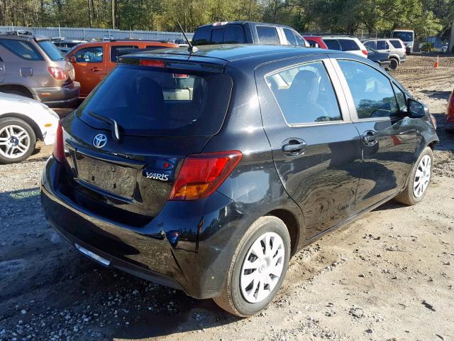 VNKKTUD31HA079140 - 2017 TOYOTA YARIS L BLACK photo 4