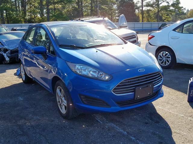 3FADP4BJ7HM137106 - 2017 FORD FIESTA SE BLUE photo 1