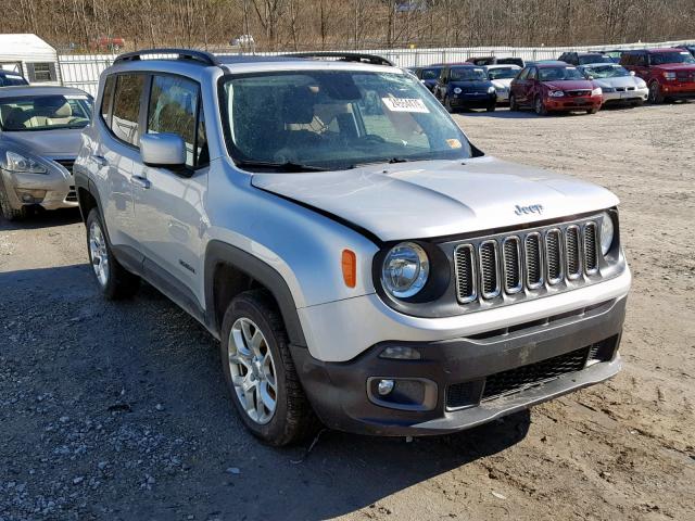 ZACCJBBT6FPC19660 - 2015 JEEP RENEGADE L SILVER photo 1