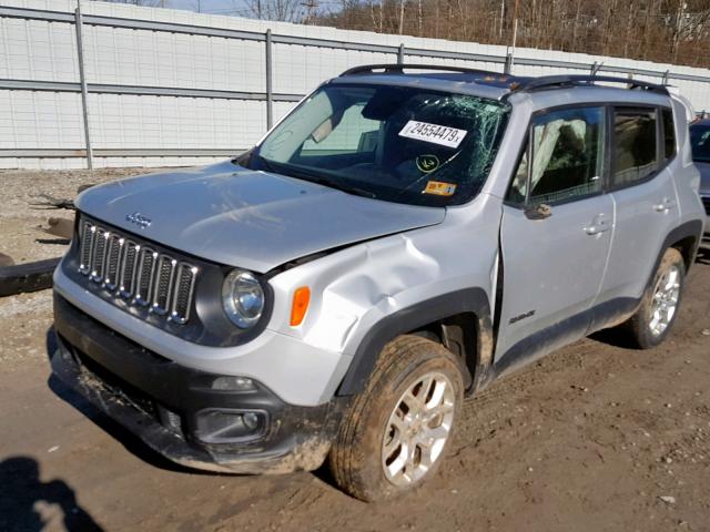 ZACCJBBT6FPC19660 - 2015 JEEP RENEGADE L SILVER photo 9