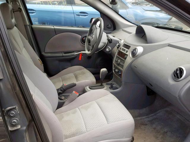 1G8AJ58F76Z123509 - 2006 SATURN ION LEVEL BLACK photo 5