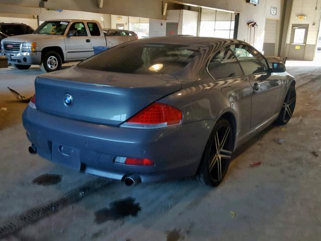 WBAEH73495B193828 - 2005 BMW 645 CI AUT CHARCOAL photo 4