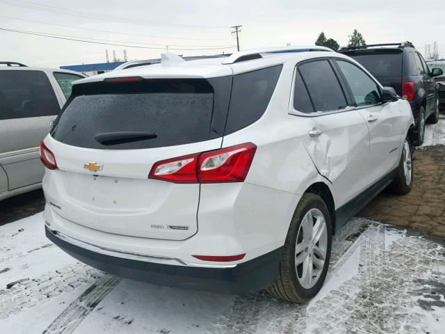 2GNAXVEV0J6102402 - 2018 CHEVROLET EQUINOX PR WHITE photo 4