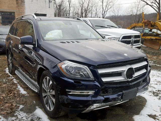 4JGDF6EE5FA517980 - 2015 MERCEDES-BENZ GL 450 4MA BLUE photo 1