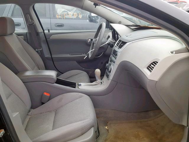 1G1ZG57N58F228210 - 2008 CHEVROLET MALIBU LS შავი ფოტო 5