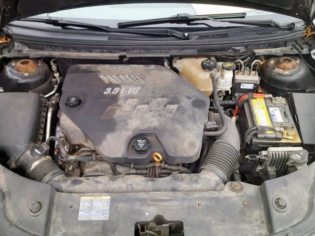 1G1ZG57N58F228210 - 2008 CHEVROLET MALIBU LS შავი ფოტო 7