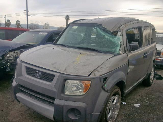 5J6YH18564L001007 - 2004 HONDA ELEMENT EX SILVER photo 2