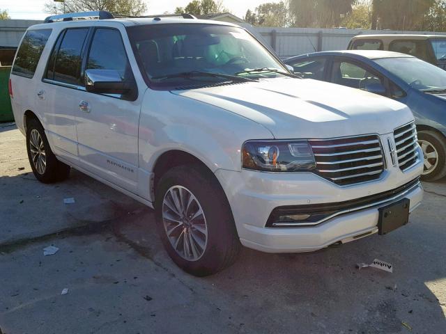 5LMJJ2HT2FEJ12671 - 2015 LINCOLN NAVIGATOR 白色 照片 1