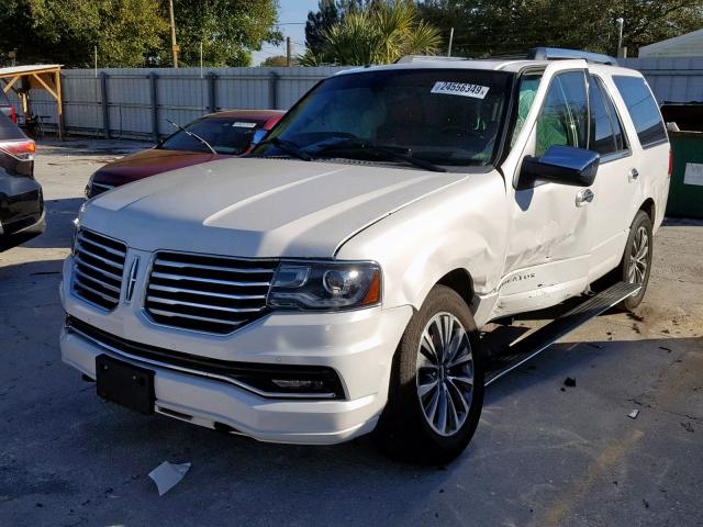 5LMJJ2HT2FEJ12671 - 2015 LINCOLN NAVIGATOR 白色 照片 2