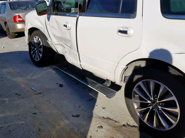 5LMJJ2HT2FEJ12671 - 2015 LINCOLN NAVIGATOR 白色 照片 9