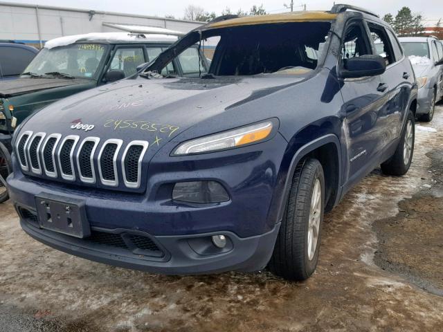 1C4PJMCS5GW215655 - 2016 JEEP CHEROKEE L BLACK photo 2