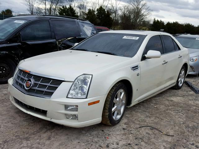 1G6DZ67A280160792 - 2008 CADILLAC STS CREAM photo 2