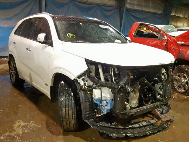 5XYKWDA71FG637640 - 2015 KIA SORENTO SX WHITE photo 1