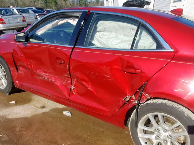 1G11D5RR9DF107941 - 2013 CHEVROLET MALIBU 1LT RED photo 10