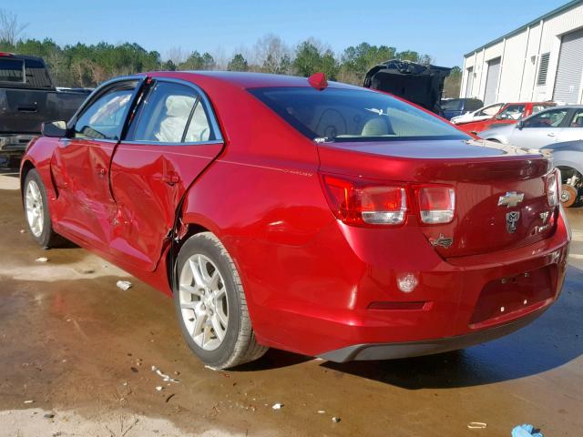 1G11D5RR9DF107941 - 2013 CHEVROLET MALIBU 1LT RED photo 3