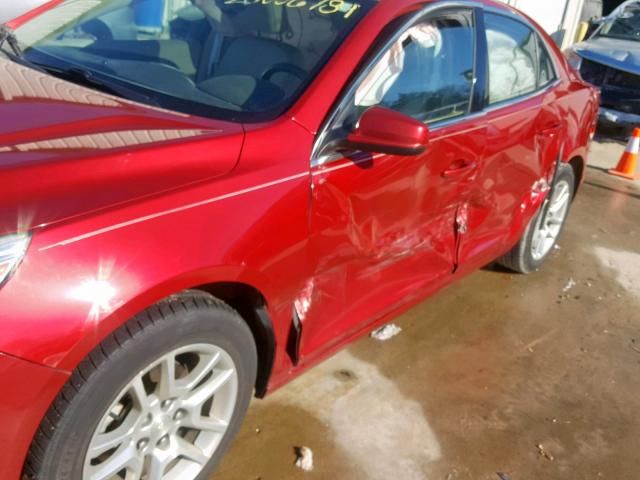 1G11D5RR9DF107941 - 2013 CHEVROLET MALIBU 1LT RED photo 9