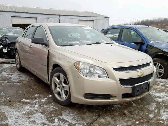 1G1ZB5EB9AF156280 - 2010 CHEVROLET MALIBU LS TAN photo 1