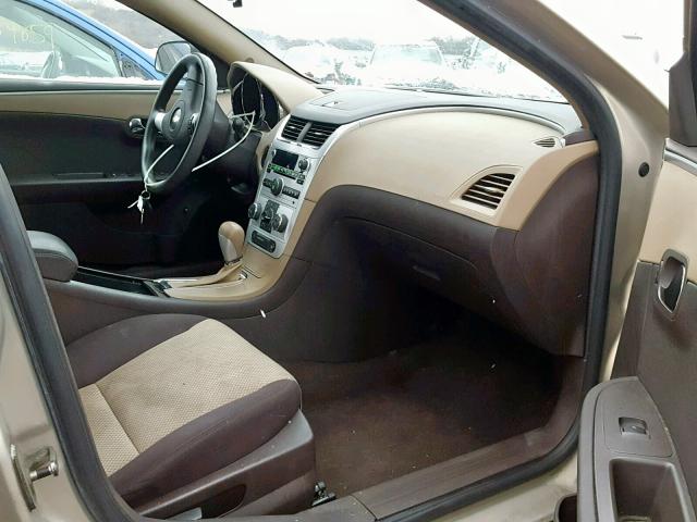 1G1ZB5EB9AF156280 - 2010 CHEVROLET MALIBU LS TAN photo 5