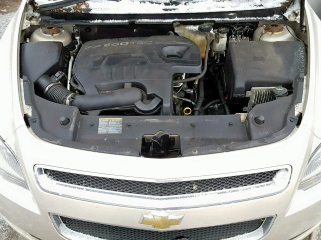 1G1ZB5EB9AF156280 - 2010 CHEVROLET MALIBU LS TAN photo 7