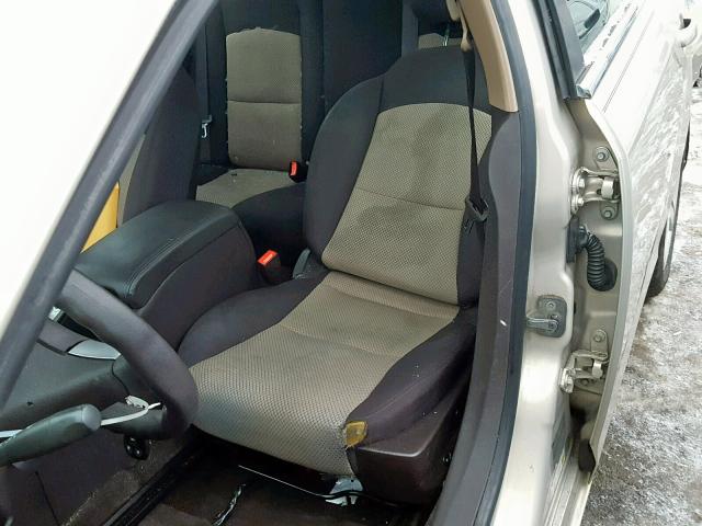 1G1ZB5EB9AF156280 - 2010 CHEVROLET MALIBU LS TAN photo 9