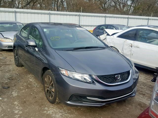 19XFB2F82DE239947 - 2013 HONDA CIVIC EX GRAY photo 1