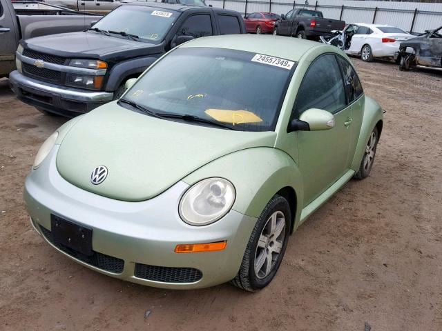 3VWPG31C76M416053 - 2006 VOLKSWAGEN NEW BEETLE Yaşıl foto 2