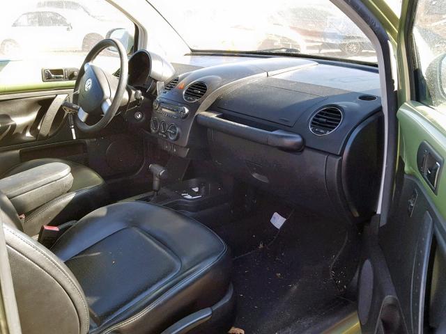 3VWPG31C76M416053 - 2006 VOLKSWAGEN NEW BEETLE Yaşıl foto 5